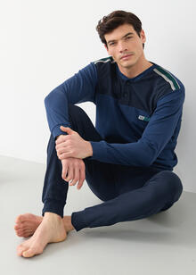 PIGIAMA UOMO INTERLOCK 