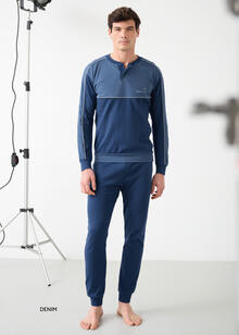 PIGIAMA UOMO INTERLOCK 