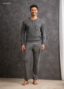 PIGIAMA UOMO INTERLOCK 