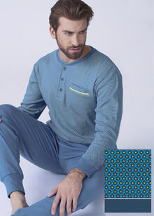 PIGIAMA UOMO INTERLOCK 