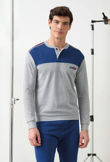 PIGIAMA UOMO INTERLOCK 