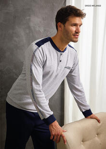 PIGIAMA UOMO INTERLOCK 