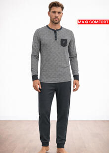 PIGIAMA UOMO INTERLOCK CALIBRATO 