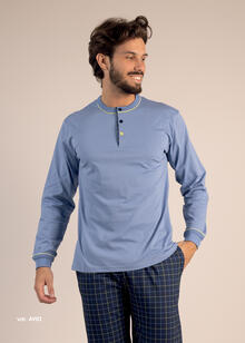 PIGIAMA UOMO LUNGO JERSEY 