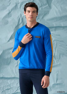 PIGIAMA UOMO LUNGO JERSEY ENRICO COVERI 
