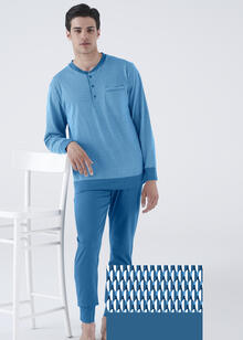 PIGIAMA UOMO LUNGO JERSEY IN BUSTA 
