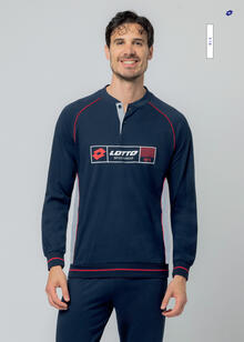 PIGIAMA UOMO LUNGO JERSEY LOTTO 