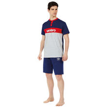 PIGIAMA UOMO MEZZA MANICA PANTALONCINO 