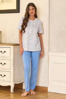 PIGIAMI DONNA LUNGO JERSEY 