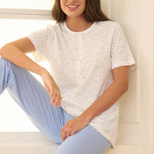 PIGIAMA DONNA MEZZA MANICA PANTALONE LUNGO 