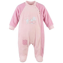 PIGIAMONE FELPA NEONATA CON ZIP 