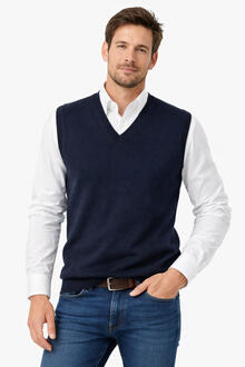 PULLOVER UOMO SMANICATO 