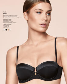 REGGISENO A FASCIA CON BORDINO DI RASO 