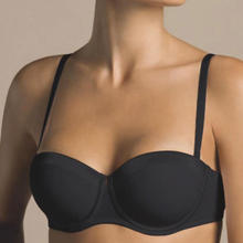 REGGISENO A FASCIA CON BORDINO DI RASO 