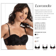 REGGISENO A FASCIA CON COPPA GRADUATA PIZZO 