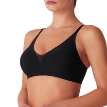 REGGISENO IMBOTTITO SENZA FERRETTO CON TULLE 