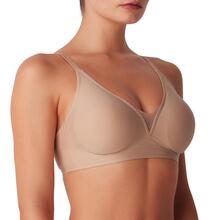 REGGISENO IMBOTTITO SENZA FERRETTO CON TULLE 