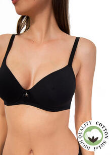 REGGISENO PUSH UP COPPA B IN COTONE BIOLOGICO 