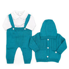 SALOPETTE PRIMA NASCITA ESTIVO 3 PEZZI 