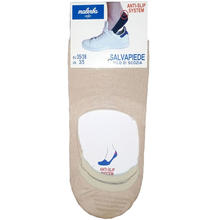 SALVAPIEDE COTONE CON TALLONE IN SILICONE 