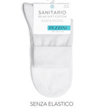 CALZINO DONNA SANITARIO CORTO CALDO COTONE 