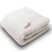 SCALDALETTO ELETTRICO 1 PIAZZA E MEZZA PURA LANA CM 150X120 