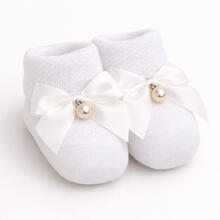 SCARPETTA NEONATA COTONE 