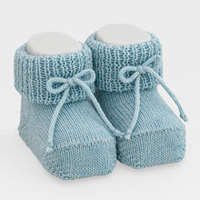 SCARPINA IN LANA VERGINE PRIMA NASCITA 