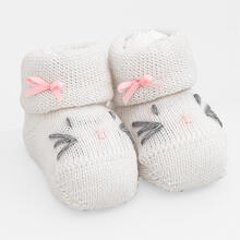 SCARPINA NEONATA MISTO LANA 