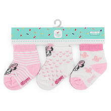 SET 3 CALZINI COTONE MINNIE 