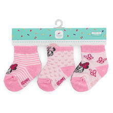 SET 3 CALZINI COTONE MINNIE 