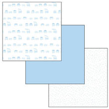 SET 3 QUADRATI DI GARZA 100% COTONE 70x70 CM 