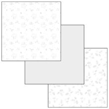 SET 3 QUADRATI DI GARZA 100% COTONE 70x70 CM COLORI NEUTRI 