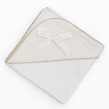 SET 3 QUADRATI DI MUSSOLA IN PERCALLE 100% COTONE 