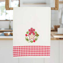 SET 3 STROFINACCI SPUGNA BUSTA RICAMATI CM 50X80 