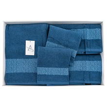 SET 5 PEZZI SPUGNA CON 1 TELO + 2 ASCIUGAMANI + 2 OSPITI 