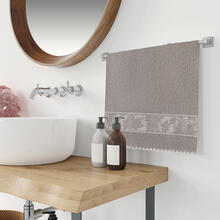 SET ASCIUGAMANI 3+3 SPUGNA 