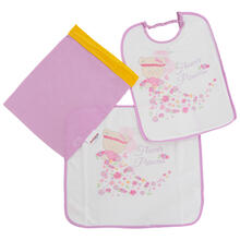 SET ASILO BAVETTA+TOVAGLIETTA+ SACCHETTO 