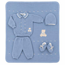 SET CORREDINO PRIMA NASCITA INVERNALE PURA LANA 
