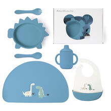SET PAPPA SVEZZAMENTO IN SILICONE 