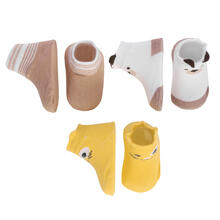 SET REGALO 3 SCARPETTE IN FILO  DI COTONE 