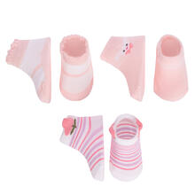 SET REGALO 3 SCARPETTE IN FILO  DI COTONE 