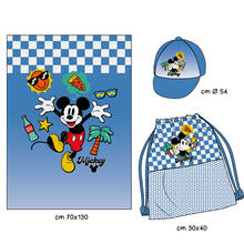 SET REGALO CAPPELLO+TELO MARE+ ZAINETTO 