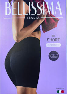 SHORT DONNA SCRUNCH CON EFFETTO ALZA GLUTEI 