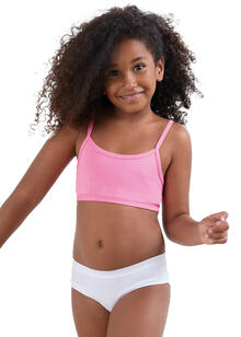 SLIP BIMBA TUTTO BIANCO COTONE MODAL 