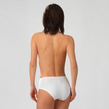 SLIP MIDI COTONE ELASTICIZZATO CON CODA DI TOPO 