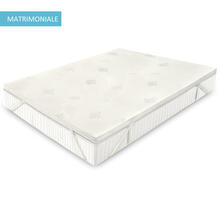 TOPPER MEMORY FOAM ALOE VERA CM 160X190  ALTEZZA 4 CM 