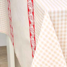 TOVAGLIA NATALIZIA X6 COTONE RICAMATA CM 140X180 IN SCATOLA 