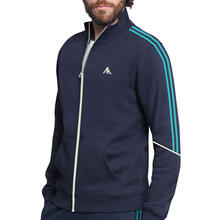 TUTA UOMO FELPA NON GARZATA FULL ZIP 