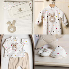 TUTINA NEONATA IN CINIGLIA 